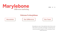Desktop Screenshot of marylebonemarketing.com
